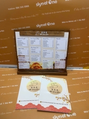 menu cafe