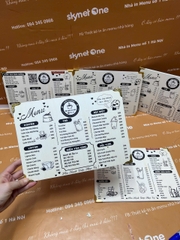 menu cafe
