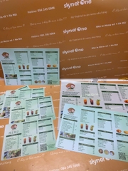 menu trà sữa