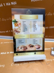 Menu Nail,spa