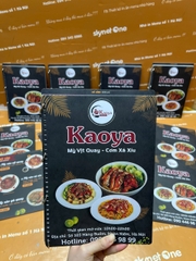 menu nhà hàng