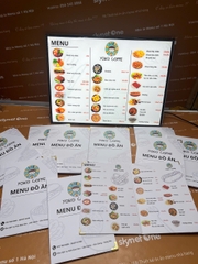 menu cafe