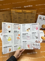 menu cafe