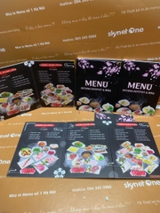 menu nhà hàng
