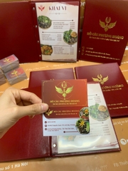 menu nhà hàng