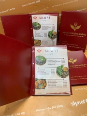 menu nhà hàng