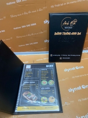 menu nhà hàng