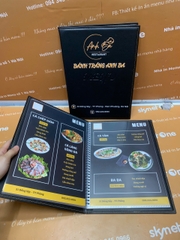 menu nhà hàng