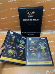 menu nhà hàng
