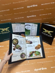 menu nhà hàng