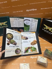 menu nhà hàng