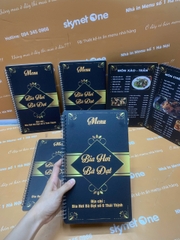 menu nhà hàng