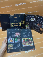 menu nhà hàng