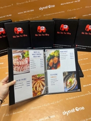 menu nhà hàng
