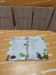 menu cafe