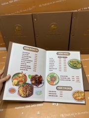 menu nhà hàng