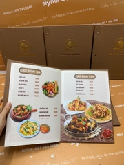 menu nhà hàng