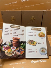 menu nhà hàng