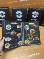 menu nhà hàng