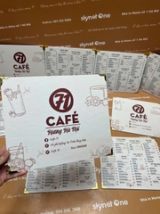 menu trà sữa