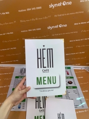 Blackit+Menu Gập Đôi _ Giải Pháp Thiết Kế Tạo Dấu Ấn Trải Nghiệm _ Hẻm Cafe