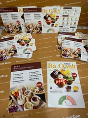 Menu Formex Cầm Tay A3 _ Mỹ Vị Được Chạm Tới Bởi Thiết Kế_ Bánh Cuốn Bà Oanh