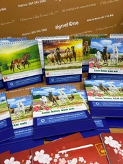 Lịch Bàn + Túi Đựng XKLD Hoài An _ Thiết Kế Tận Tâm từ Skynet One