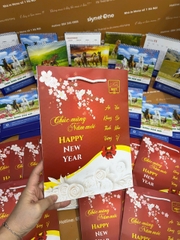 Lịch Bàn + Túi Đựng XKLD Hoài An _ Thiết Kế Tận Tâm từ Skynet One