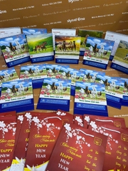 Lịch Bàn + Túi Đựng XKLD Hoài An _ Thiết Kế Tận Tâm từ Skynet One