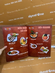 Menu Bìa Da Đinh Tán Trong In UV_ Mỗi Tiết Kế, Một Dấu Ấn _  Xít Xít