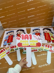 Hastag + đề can câu đối đỏ chúc tết _ Thiết kế đậm bản sắc dân tộc _ Tiệm Trà Cổ