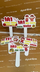 Hastag + đề can câu đối đỏ chúc tết _ Thiết kế đậm bản sắc dân tộc _ Tiệm Trà Cổ