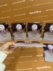 Menu nhựa pvc 4 lớp gáy còng 3 trấu _ Thiết kế đẹp mắt, khách tới ùn ùn _ 2ND Nail