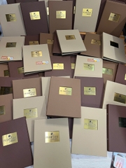 Menu Nail Bìa Da Gắn Inox Gáy Còng _ Tinh Hoa Thiết Kế Và Tận Tâm với Khách Hàng  _ Ombre nails