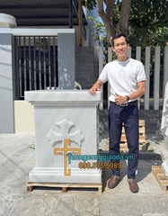 Tượng Chúa Thương Xót Đá Cao 2m Đế 1m Về Đồng Nai