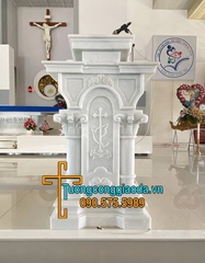 Bục Đọc Sách Công Giáo Bằng Đá Đẹp
