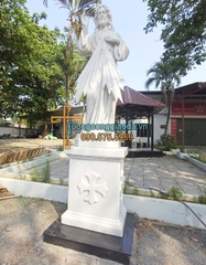 Tượng Chúa Thương Xót Đá Cao 2m Đế 1m Về Đồng Nai
