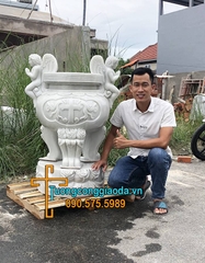 Lư Hương Đá Công Giáo Cao 1m