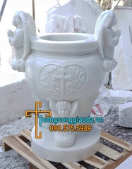 Lư Hương Thiên Thần Đá Công Giáo Đẹp
