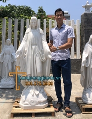 Tượng Ban Ơn Bằng Đá Cẩm Thạch Nguyên Khối Số 1 Đà Nẵng