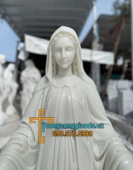 Tượng Ban Ơn Bằng Đá Trắng Đẹp Cao 1m2 Về Nghệ An