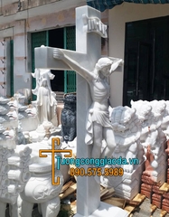 Tượng Chúa Chịu Nạn Bằng Đá Đẹp Nhất Tại Nam Định