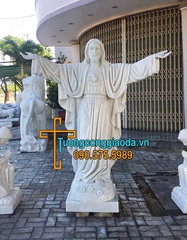 Tượng Chúa Cứu Thế Đá Mỹ Nghệ Song Toàn