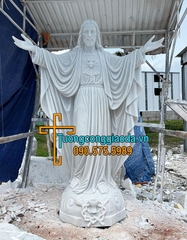 Tượng Chúa Giang Tay Bằng Đá Đẹp Nhất