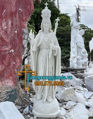 Tượng Chúa Giêsu Kitô Vua Đá Trắng Đẹp Nhất