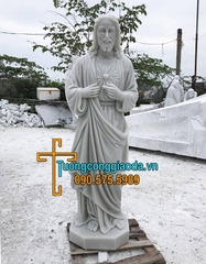 Tượng Chúa Thánh Tâm Đá Mỹ Nghệ Song Toàn