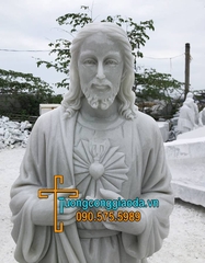Tượng Chúa Thánh Tâm Đá Mỹ Nghệ Song Toàn