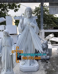 Tượng Chúa Thương Xót Bằng Đá Đẹp Tại Hà Nội