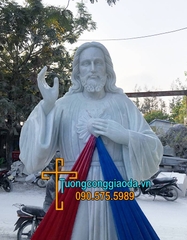 Tượng Chúa Thương Xót Đẹp Đá Mỹ Nghệ Song Toàn