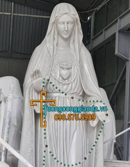 Tượng Đức Mẹ Fatima Đá Đẹp Tại Sài Gòn